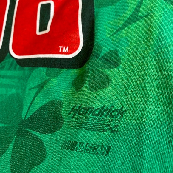 Dale Jr 88 Hendrick Motorsports T-Shirt Mtn Dew St Patrick's Day NASCAR - Picture 3 of 4
